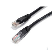 Startech.com 10 ft Black Molded Category 5e (350 MHz) UTP Patch Cable (M45PATCH10BK) Startech.com 10 ft Black Molded Category 5e (350 MHz) UTP Patch Cable (M45PATCH10BK)